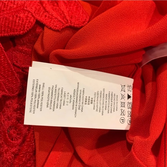 BRAND NEW Michael Kors MINI DRESS WITH FLORAL EMBROIDERY NWT - Picture 8 of 8